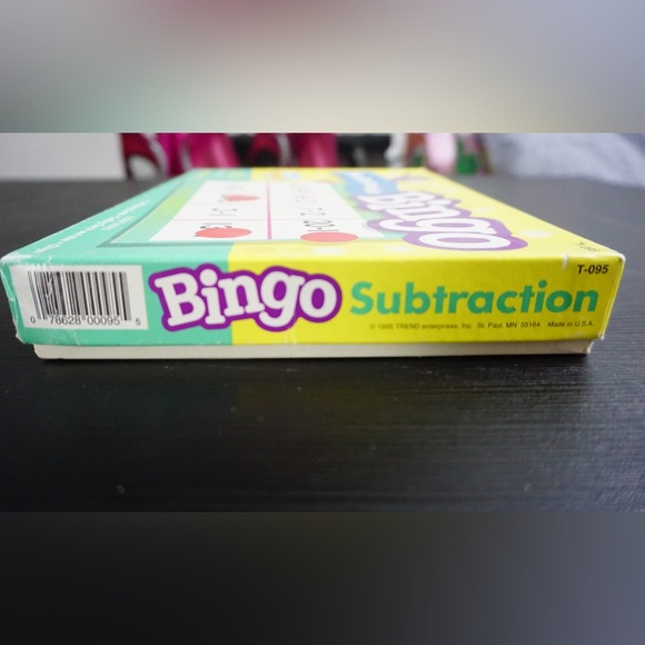 Trend Enterprises Inc. Subtraction & Addition Bingo games - Picture 3 of 16